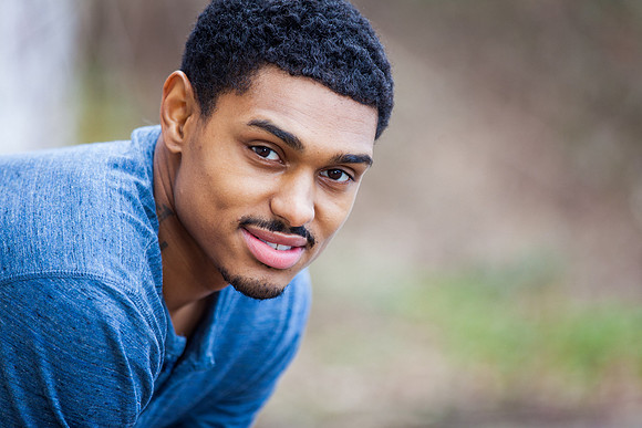 Sutdio and Outdoor, Urban Headshots for a local musician, actor in Atlanta GA