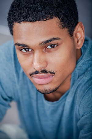 Sutdio and Outdoor, Urban Headshots for a local musician, actor in Atlanta GA