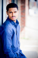 Sutdio and Outdoor, Urban Headshots for a local musician, actor in Atlanta GA