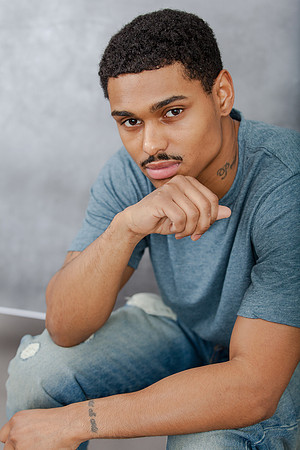 Sutdio and Outdoor, Urban Headshots for a local musician, actor in Atlanta GA