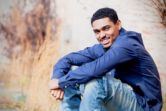 Sutdio and Outdoor, Urban Headshots for a local musician, actor in Atlanta GA