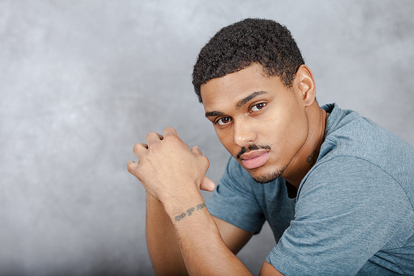 Sutdio and Outdoor, Urban Headshots for a local musician, actor in Atlanta GA