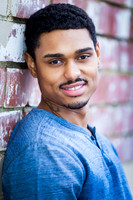 Sutdio and Outdoor, Urban Headshots for a local musician, actor in Atlanta GA
