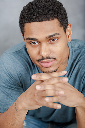 Sutdio and Outdoor, Urban Headshots for a local musician, actor in Atlanta GA