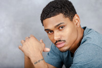 Sutdio and Outdoor, Urban Headshots for a local musician, actor in Atlanta GA