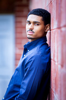 Sutdio and Outdoor, Urban Headshots for a local musician, actor in Atlanta GA