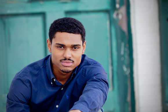 Sutdio and Outdoor, Urban Headshots for a local musician, actor in Atlanta GA