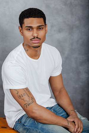 Sutdio and Outdoor, Urban Headshots for a local musician, actor in Atlanta GA